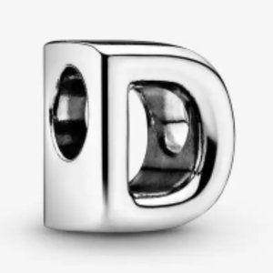 Sterling Silver Letter D Charm